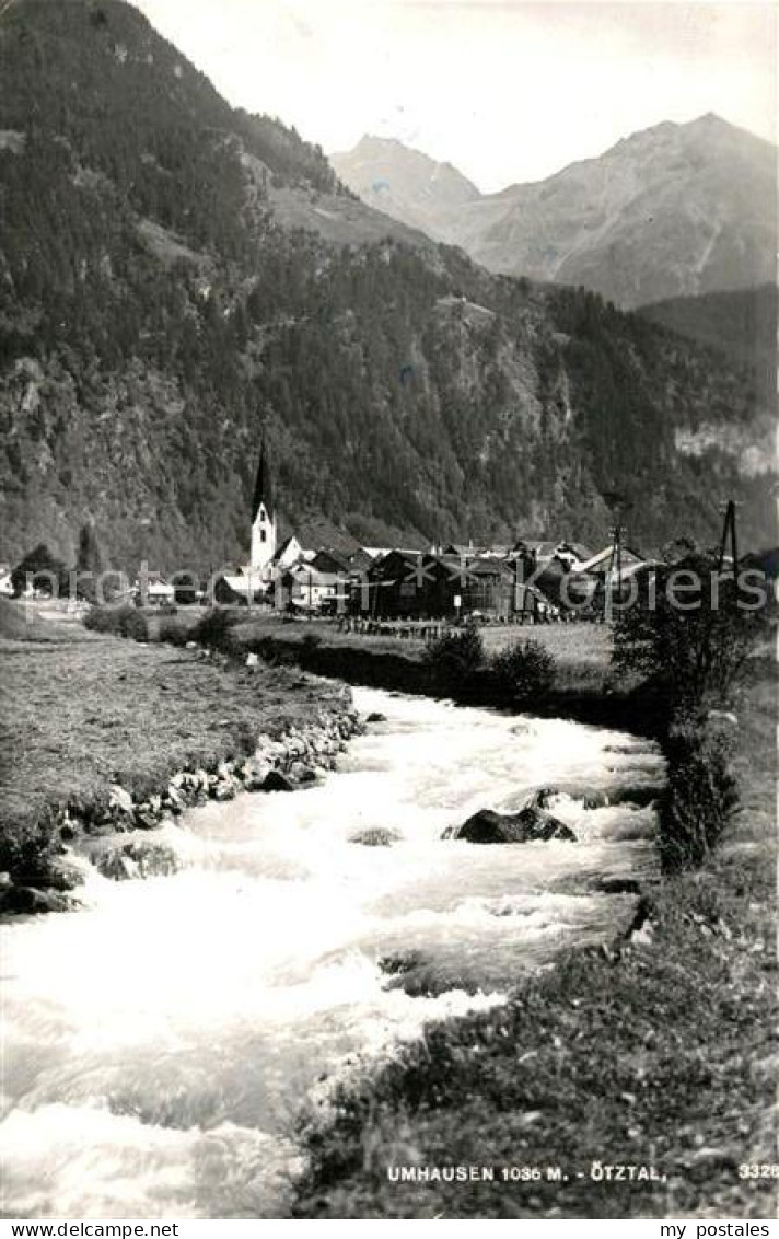 Umhausen Tirol Wildbach