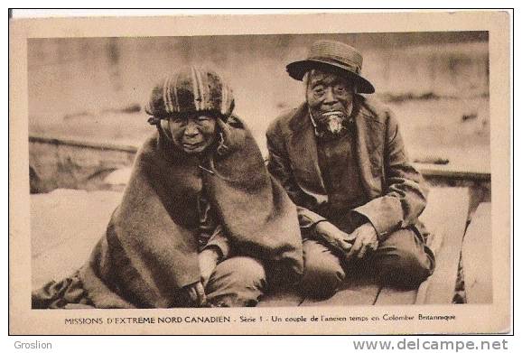 UN COUPLE DE L'ANCIEN TEMPS EN COLOMBIE BRITANNIQUE