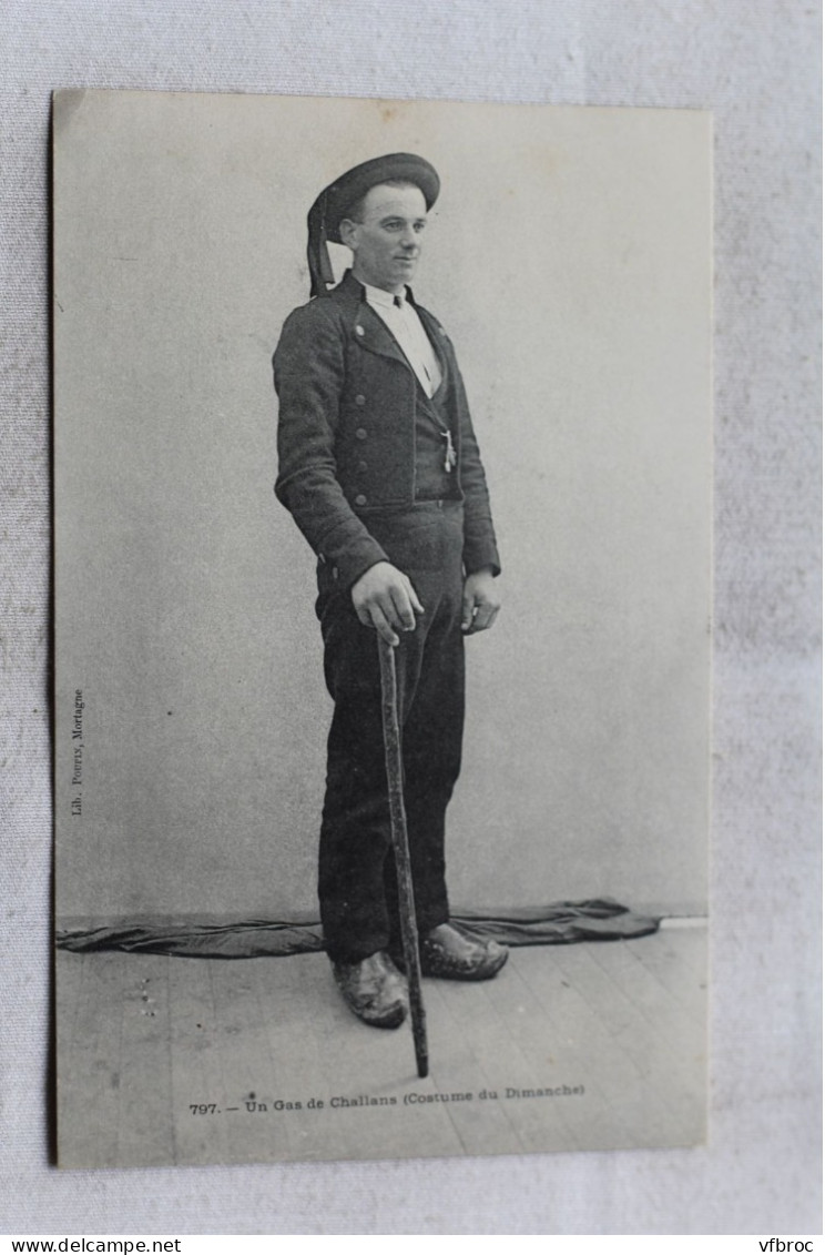 un gas de Challans, costume du dimanche, Vendée 85