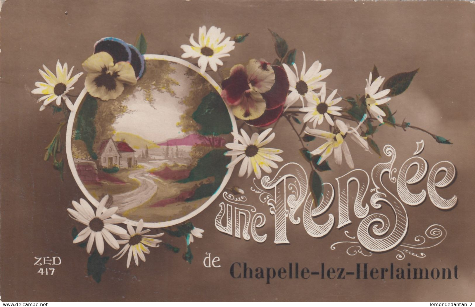 Une pensée de Chapelle-lez-Herlaimont