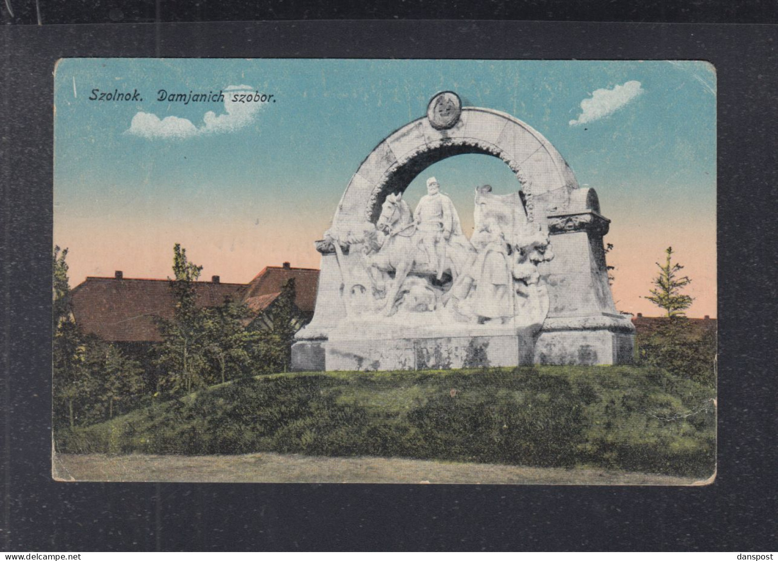 Ungarn Hungary AK Szolnok 1916