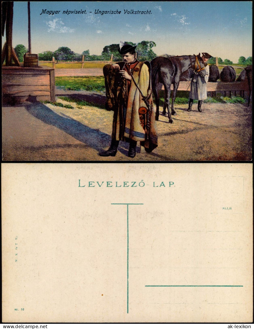 .Ungarn Magyar népviselet Ungarische Volkstracht. Trachten/Typen - Ungarn 1914