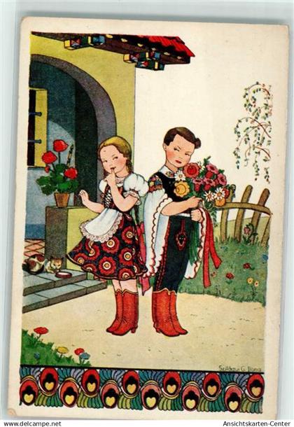 39189696 - Kinder signiert - Ostern