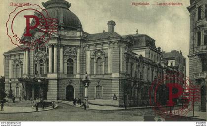 BUDAPEST  VIGSZINHAZ LUSTSPIEL THEATER LUSTSPIELTHEATER    HUNGRIA // HUNGARY.  Ungheria