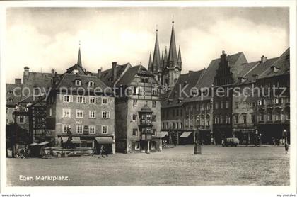 Eger Ungarn Marktplatz