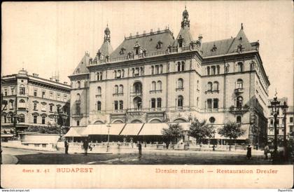 Hongarije Hungary - Budapest - Drexler éttermei