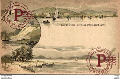 HUNGRÍA // HUNGARY.   BALATON VIDEKE - Environs et rives du Lac Balaton