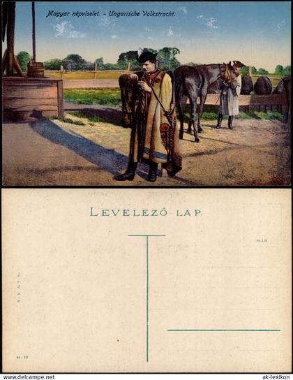 .Ungarn Magyar népviselet Ungarische Volkstracht. Trachten/Typen - Ungarn 1914