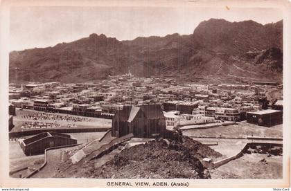 EMIRATS ARABES UNIS ADEN VUE GENERALE