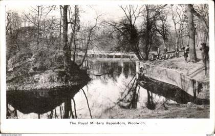 CPA Great Britain The royal military Repository Woolwich