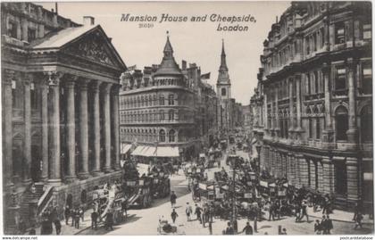 London - Mansion House and Cheapside
