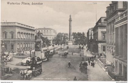 London - Waterloo Place - & horse carriage