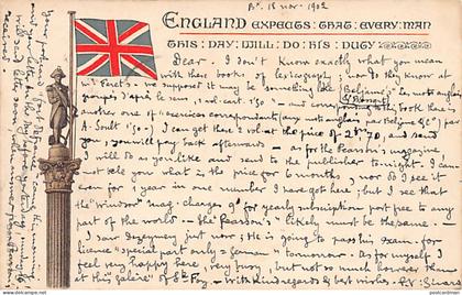 England - LONDON - Trafalgar Square - Nelson