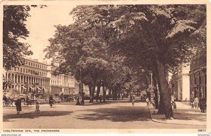 A920 England 1949 Cheltenham Spa The Promenade vintage postcard