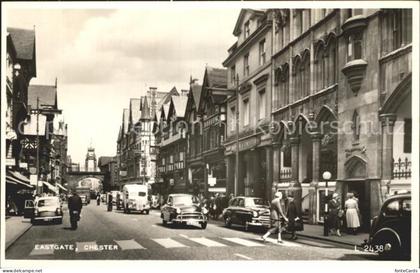 Chester Cheshire Eastgate Strassenpartie