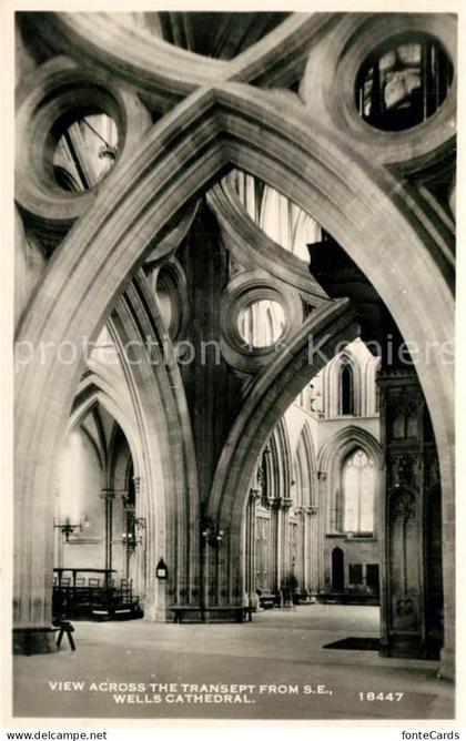 Wells Green View across the Transept Wells Cathedral