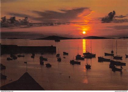 BR91607 sunset over samson isles of scilly   uk