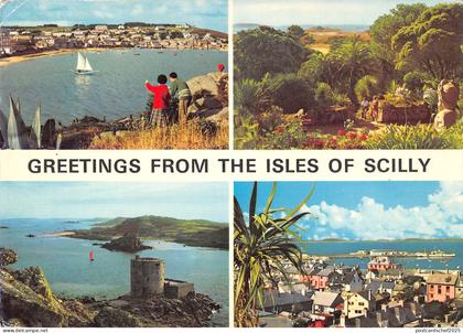 uk35234 greetings from the  isles of scilly uk
