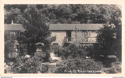 uk32839 rockford lodge real photo uk