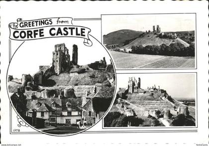 Corfe Dorset Castle Corfe