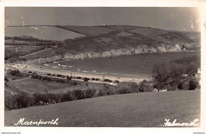 A952 England Maenporth Falmouth RPPC vintage postcard