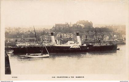 England - FOLKESTONE - Old Folkestone and the harbour