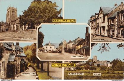 uk3211 greetings from winchcombe gloucestershire real photo uk