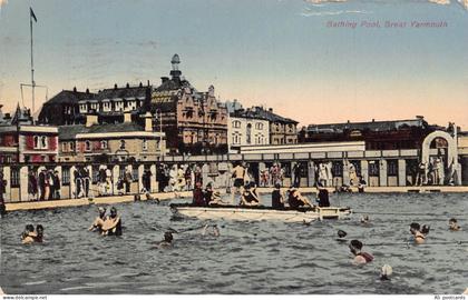 England 1936 Bathing Pool Great Yarmouth vintage postcard B824