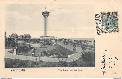 England - YARMOUTH The Tower and Gardens