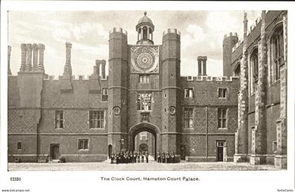 Hampton Court Palace the Clock Court
