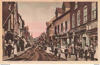 Hereford  Herefordshire UK Eign Street