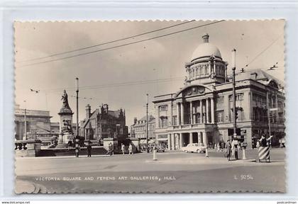 England - HULL Victoria Square and Ferens Art Galleries