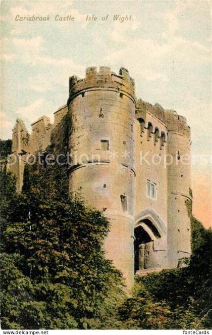 Carisbrooke Isle of Wight Castle Isle of Wight