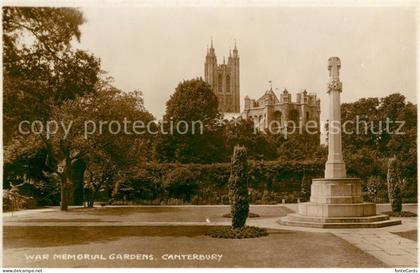 Canterbury Kent Kriegsdenkmal