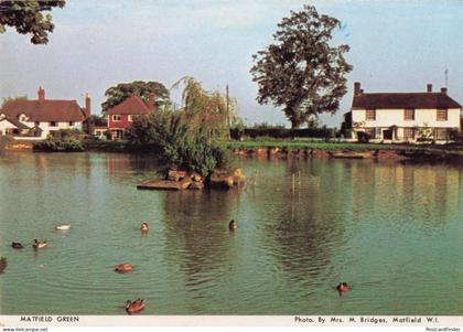 Matfield Green River Swans Kent Womens Institute Postcard