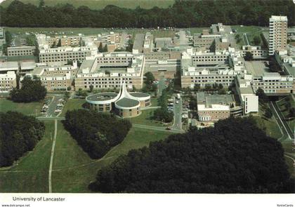 Lancaster  Lancashire UK University of Lancaster Fliegeraufnahme