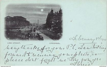 England - LIVERPOOL Lime Street