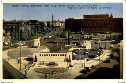 Liverpool - Mersey Tunnel Entrance