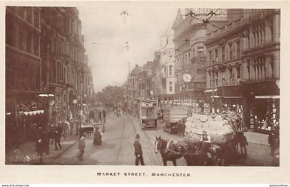 England - MANCHESTER (Lancs) Market Street