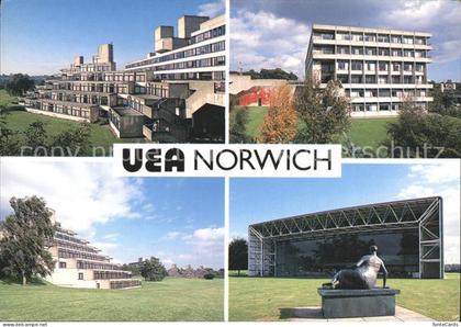 Norwich UK UEA Norwich Universitaetsgelaende