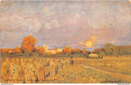 auk41134 harvest time in northamptonshire uk