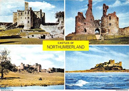 B86859 castles of northumberland  uk