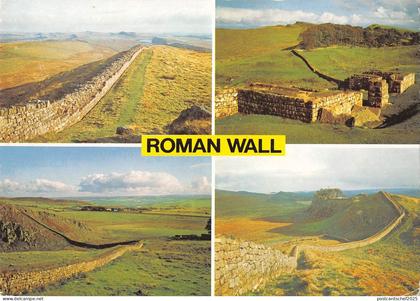 BR77809 roman wall northumberland  uk