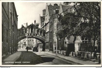 Oxford Oxfordshire Hertford Bridge