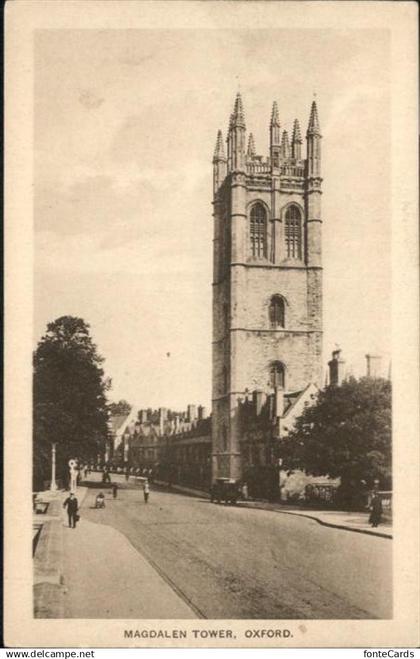 Oxford Oxfordshire Magdalen Tower