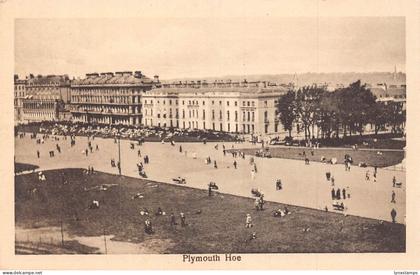 England Plymouth Hoe vintage postcard