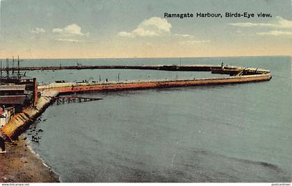 England - RAMSGATE Harbour, Birds-Eye view
