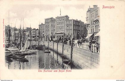 England - RAMSGATE The Harbour and Royal Hotel