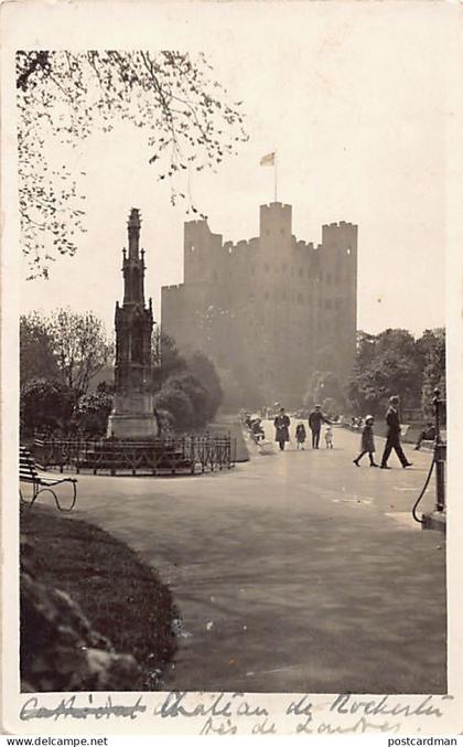 England - ROCHESTER - Rochester Castle - REAL PHOTO Year 1933