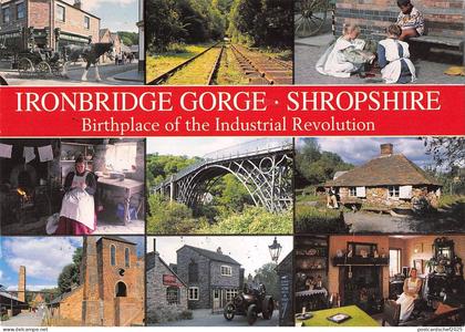 BR89723 ironbridge gorge shropshire industria revolution  uk